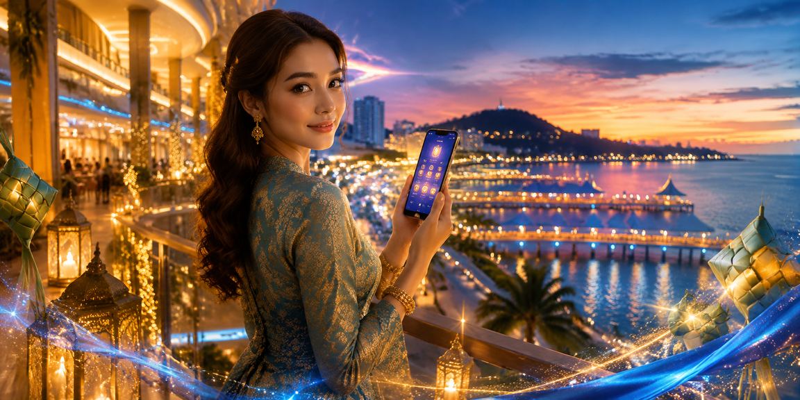 Pengguna Malaysia mengakses platform hiburan 14001 sempena perayaan Hari Raya melalui apl mudah alih
